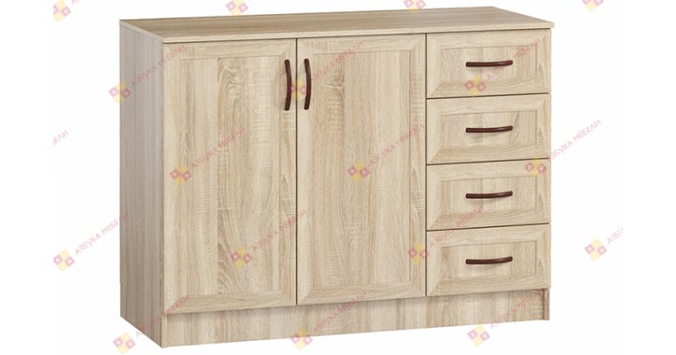 Комод №8 МДФ Экономный